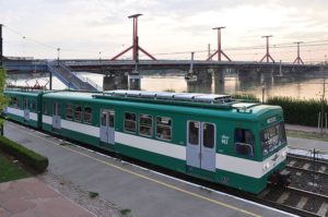 U-bahn und Zug Budapest