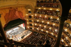 Konzerte, Opern und Ballettaufführungen